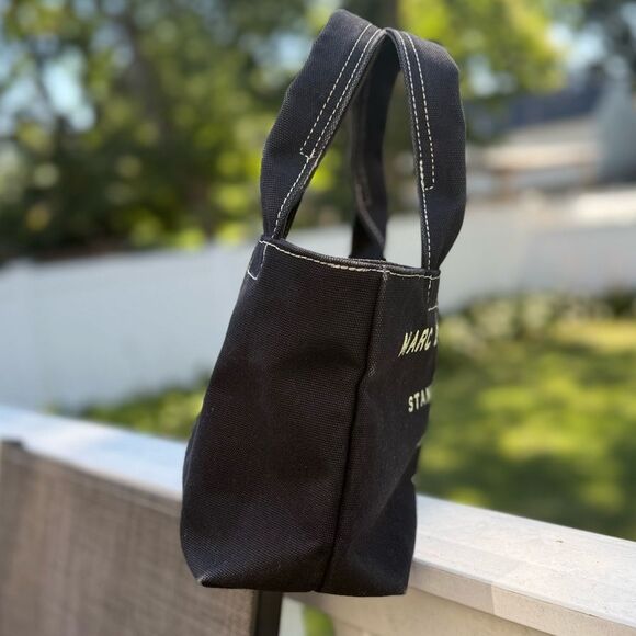 Marc by Marc Jacobs Distressed Canvas Black Small Tote Model #: 0622.61 - Picture 3 of 15